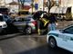 Scontro tra tre veicoli in viale Regina Elena a Fossano