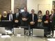 Il gruppo dei premiati con i vertici dell'istituto di credito albese