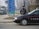 Un posto di blocco dei carabinieri albesi