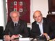Il senatore Tomaso Zanoletti con Maurizio Marello