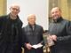 Paolo Fusta ( Fusta editore) Giacinto Bollea e Lorenzo Francesconi alla Confraternita della Croce Nera