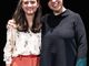 L'attrice Giorgia Goldini e la direttrice artistica di Sovvervise Anna Chiara Busso- foto di Bianca Fartade