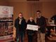 Saluzzo, la consegna del contributo del 21° Fitwalking del cuore alla Lilt Saluzzo, durante la serata di giovedì scorso all'antico Palazzo comunale