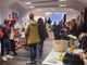 Saluzzo, momenti dell'inaugurazione di &quot;Prodotti in fuga&quot; in via Maghelona 16
