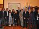 Foto di gruppo per il neo presidente della Provincia Borgna ed i consiglieri eletti