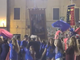 Un frame del video con i festeggiamenti per il Palio Un frame del video con i festeggiamenti per il Palio