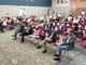 Alcuni momenti dell'incontro tenuto ieri all'Auditorium Arpino