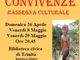“Convivenze”, rassegna culturale a Trinità