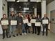 Tutti i vincitori con l'assessore Stefano Isaiaù