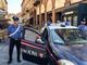 Una pattuglia di Carabinieri in centro a Saluzzo (immagine di repertorio)