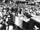 Una vecchia immagine dei funerali dei caduti nella "strage di Ciaculli", in cui trovò la morte anche il tenente Mario Malusa, cui Saluzzo questa mattina intitola una strada