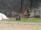 Sedato incendio in un capanno agricolo a Vezza d'Alba (FOTO)