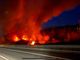 In fiamme una casa nei pressi di Ceva a fianco dell'autostrada