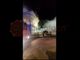 Vigili del Fuoco al lavoro per domare le fiamme