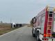 Furgone finisce contro mietitrebbia tra Fossano e Trinità