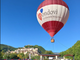 La mongolfiera istituzionale di Mondovì ha solcato i cieli umbri di Cascia
