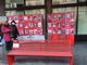 Una panchina rossa in via Cavour a Bra per dire basta alla violenza sulle donne (Foto) Una panchina rossa in via Cavour a Bra per dire basta alla violenza sulle donne (Foto)