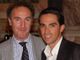 Sergio Trossarello con Alberto Contador