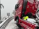 Tir di traverso causa neve sulla 28, Adolfo: &quot;Non devono più transitare&quot;