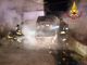 In fiamme nella notte un furgone a Ceva: nessun ferito