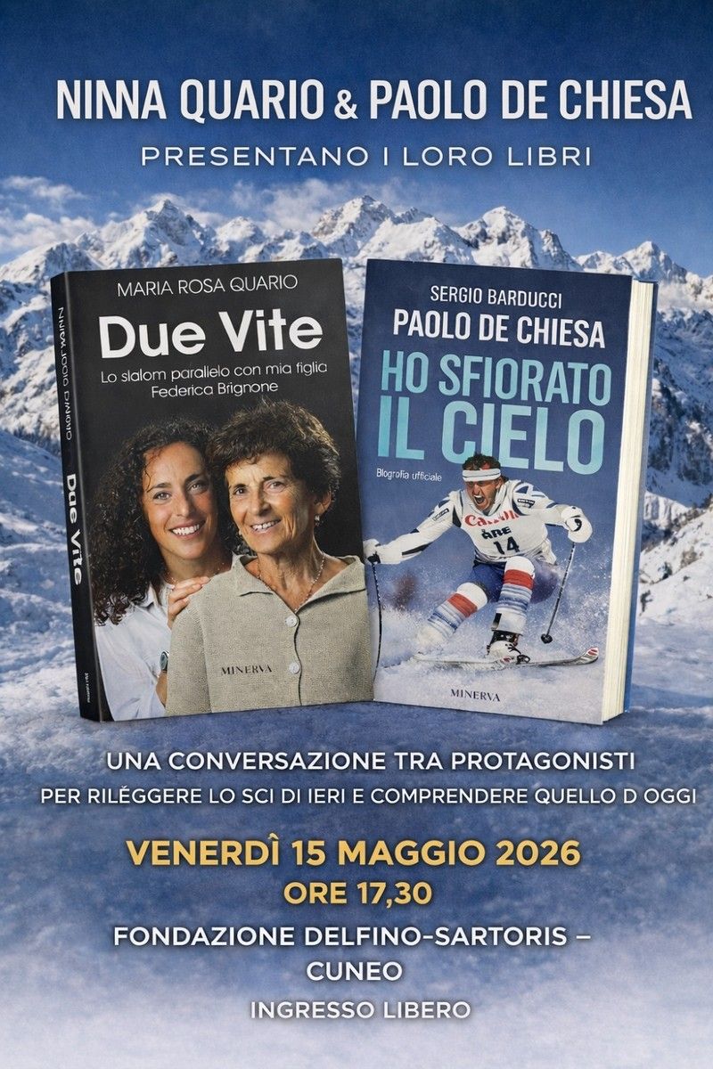 Cuneo: in Casa Delfino si presentano i libri di Ninna Quario e Paolo De Chiesa Cuneo: in Casa Delfino si presentano i libri di Ninna Quario e Paolo De Chiesa