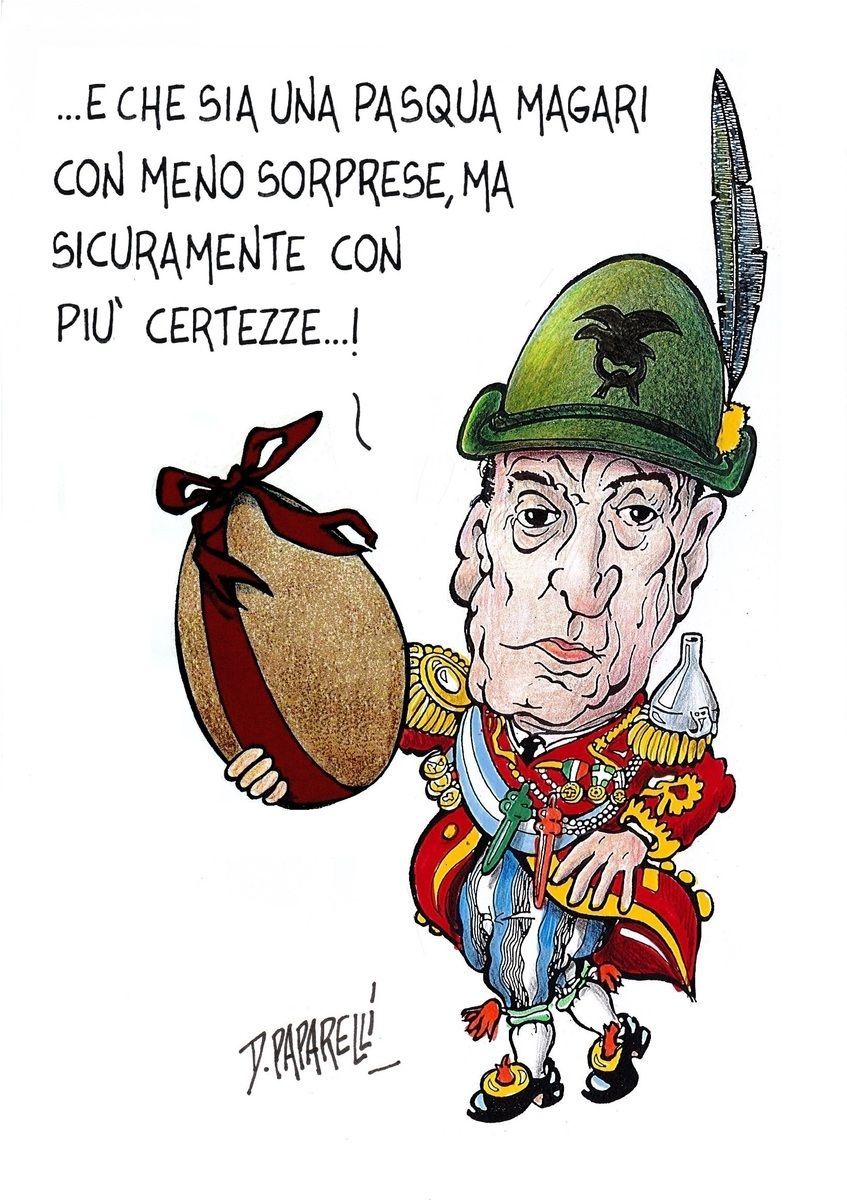 Totò e la Pasqua: meno sorprese, più certezze Totò e la Pasqua: meno sorprese, più certezze