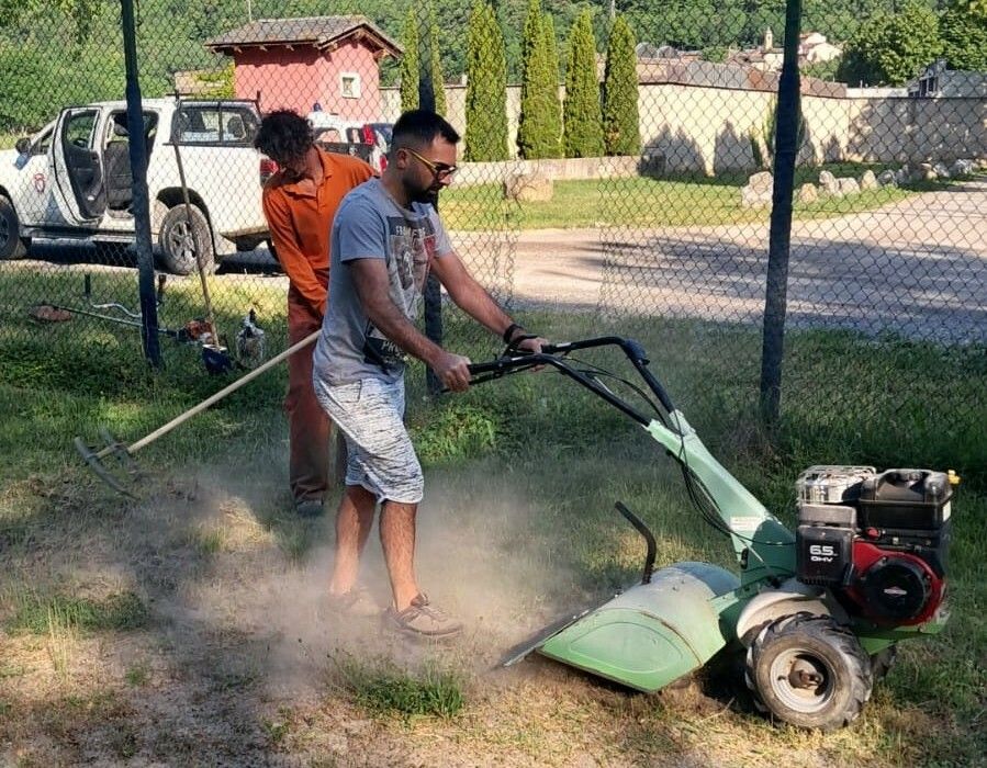 Valdieri cura spazi pubblici e verde: sistemato anche il campo da beach volley