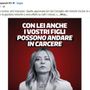 'Con Meloni i vostri figli possono andare in carcere': lo slogan choc del Pd sulla giustizia 'Con Meloni i vostri figli possono andare in carcere': lo slogan choc del Pd sulla giustizia
