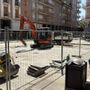 Il cantiere aperto in via Principi di Piemonte a Bra