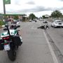 La scena dell'incidente