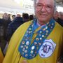 Giacomo Berrino nei paludamenti di presidente della Confraternita della Salsiccia di Bra Giacomo Berrino nei paludamenti di presidente della Confraternita della Salsiccia di Bra