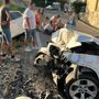 Il luogo dell'incidente e i soccorsi sul posto