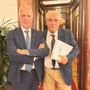 I parlamentari leghisti Giorgio Maria Bergesio e Francesco Bruzzone I parlamentari leghisti Giorgio Maria Bergesio e Francesco Bruzzone