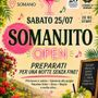 Musica, cibo e divertimento a Somano: sabato 25 luglio la serata "Somanjito Open"