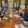 L'incontro tenuto nel pomeriggio di oggi in Prefettura L'incontro tenuto nel pomeriggio di oggi in Prefettura