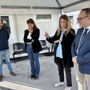 Nelle foto alcuni momenti del sopralluogo tenuto lunedì scorso Nelle foto alcuni momenti del sopralluogo tenuto lunedì scorso