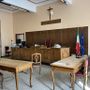 Aula del tribunale di Cuneo