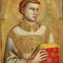Santo Stefano, dipinto a tempera e oro su tavola di Giotto (Museo Horne, a Firenze)