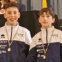 Nella foto: Centola e Giachino 5° e 6° classificati nella categoria Giovanissimi