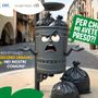 Rifiuti a Cuneo: scatta la campagna di sensibilizzazione contro l'uso errato dei cestini pubblici