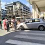 Pedone investito in centro a Cuneo, intervento di 118 e polizia locale