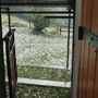 La grandinata di ieri a Crissolo