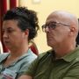 La team manager Silvia Canale e il DS Paolo Brugiafreddo durante la presentazione dei calendari