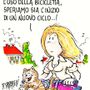 Paparelli dedica la sua vignetta al Bike Festival di Cuneo Paparelli dedica la sua vignetta al Bike Festival di Cuneo