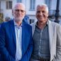 Da sinistra, Luigi Giuseppe Barbero e Danilo Rinaudo, segretario generale e presidente di Confcommercio Cuneo