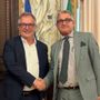 L'assessore Gallo e il presidente della Camera di Commercio di Cuneo Crosetto L'assessore Gallo e il presidente della Camera di Commercio di Cuneo Crosetto