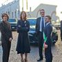 Giovanni Ferrero con la moglie Paola Rossi e la cognata Luisa Strumia