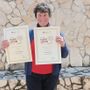 Le sorelle monregalesi Silvana e Maria Cristina Gasco di Cascina Biasin premiate a Napoli
