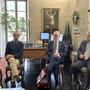 Da sinistra a destra: il presidente Paolo Demarchi, Alessandro Ferrero presidente COA, Edoardo Barelli Innocenti, presidente CdA di Torino