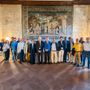 Saluzzo, convento della Chiesa di San Giovanni, incontro tra i vertici di Confindustria Cuneo e la Consulta dei Sindaci del Saluzzese